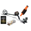 Teknetics Eurotek PRO (LTE) Ausrüstungspaket III (Metalldetektor & Quest Xpointer (orange) & Schatzsucherhandbuch