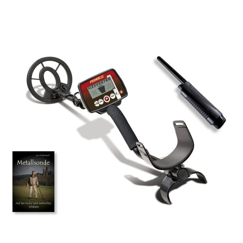 Fisher F11 Ausrüstungspaket (Metalldetektor & Basic Pinpointer & Schatzsucherhandbuch)