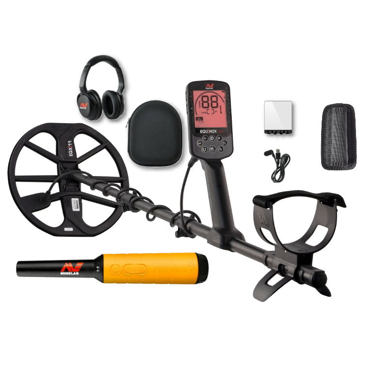 Metalldetektor Minelab Equinox 700 mit PRO-FIND 35 Pinpointer