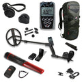 Metalldetektor XP DEUS mit WSA Funkkopfhörer, Pinpointer WSA und Rucksack