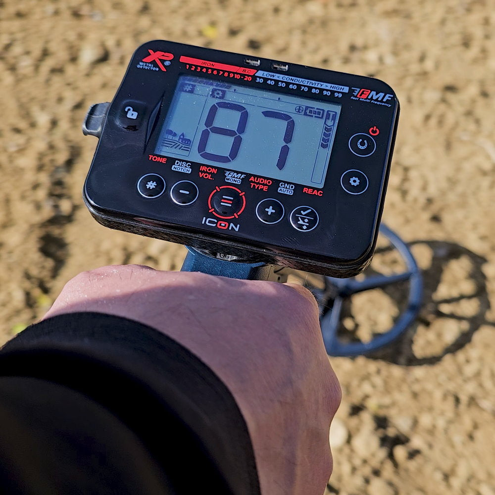 Metalldetektor XP Icon Display