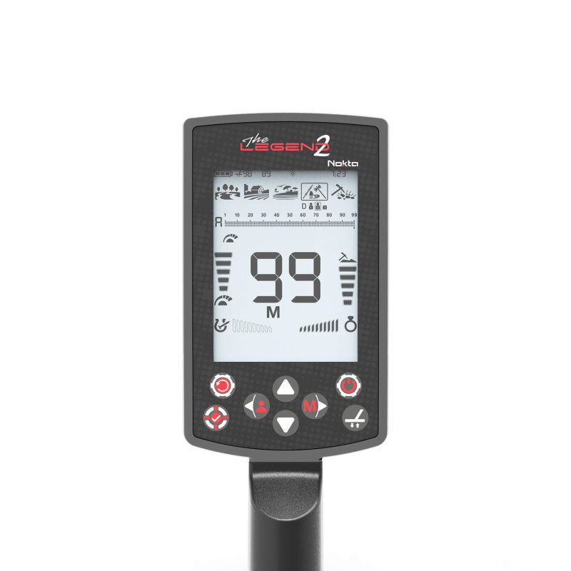Nokta Legend 2 Metalldetektor Display
